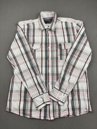 Dissident Di | chemise carreaux gris bordeaux | L homme