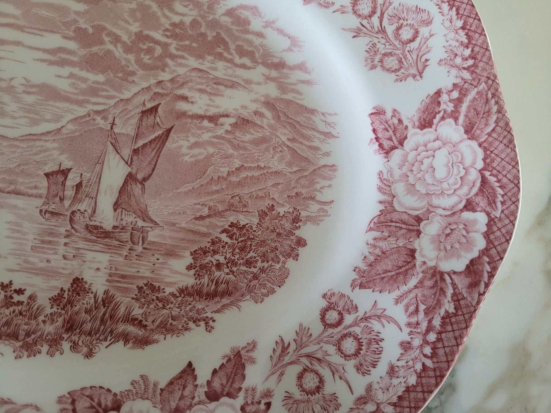 Piatti di portata: Servierteller von SCOTTISH LOCHS UNICORN TABLEWARE – Usato da Zürich venduto da HelloSunshine8048 3
