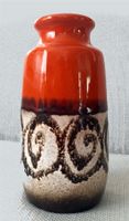 Scheurich 213-20 cm Vase rot rouge vintage Mid Century