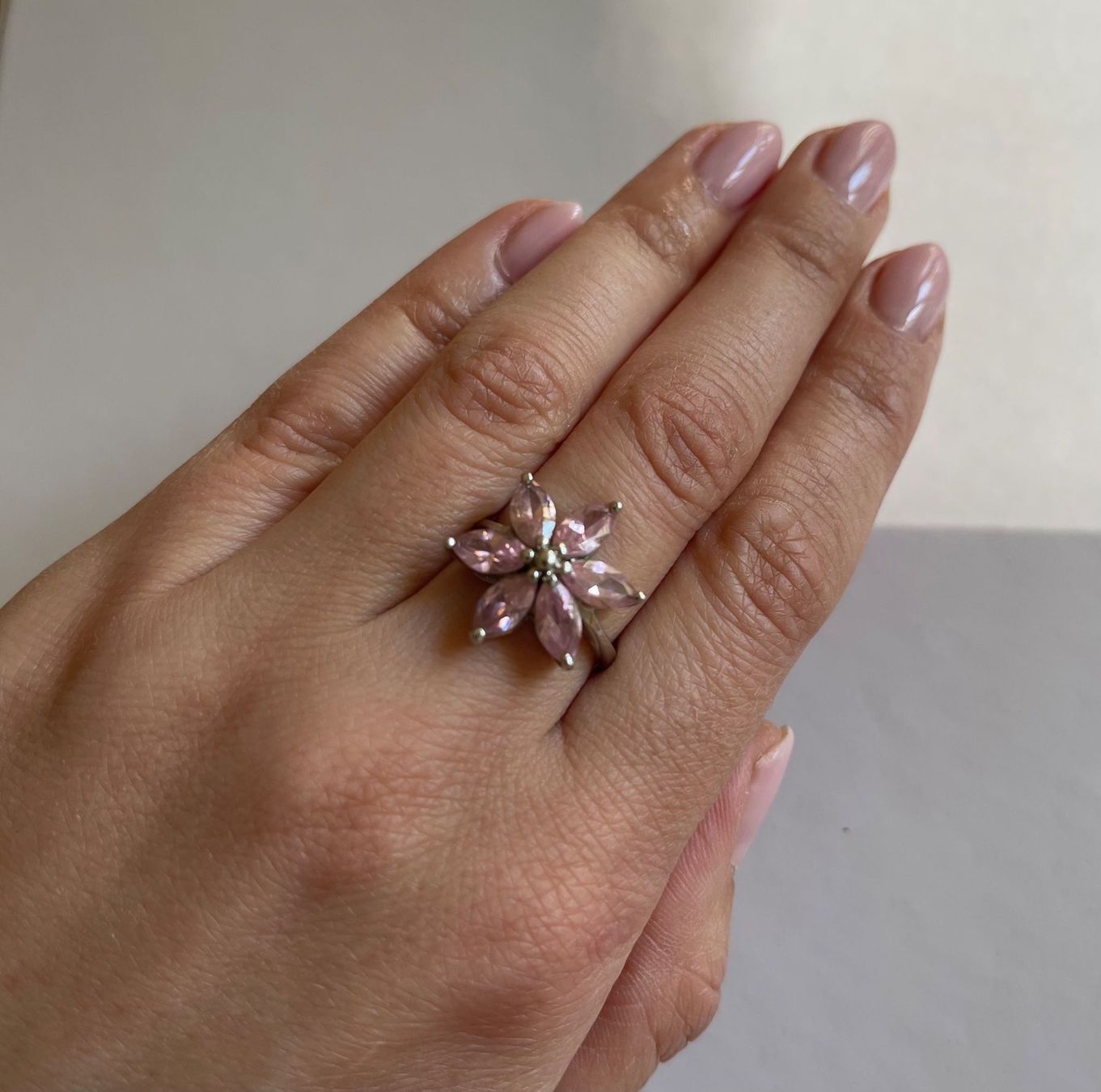Ringe: Bague fantaisie en forme de fleur – Gebraucht aus Genève von Annilu