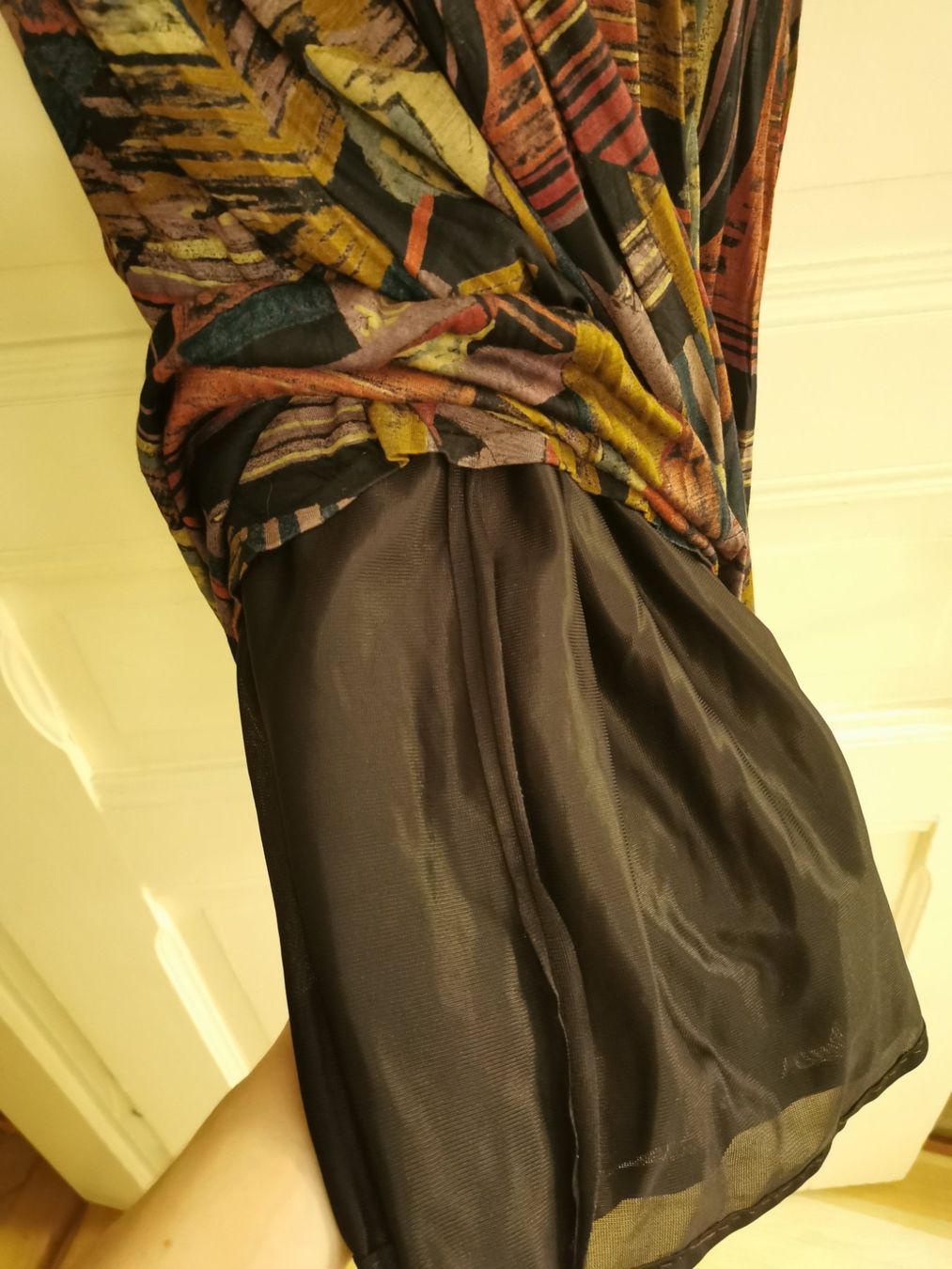 Vestiti: Schönes Vintage Kleid mit Muster, ca. Grösse 40 – Usato da Zürich venduto da Hibiskus3 3