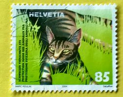 Nr.1130  Stempel Sondermarken Katze GESTEMPELT 2004   