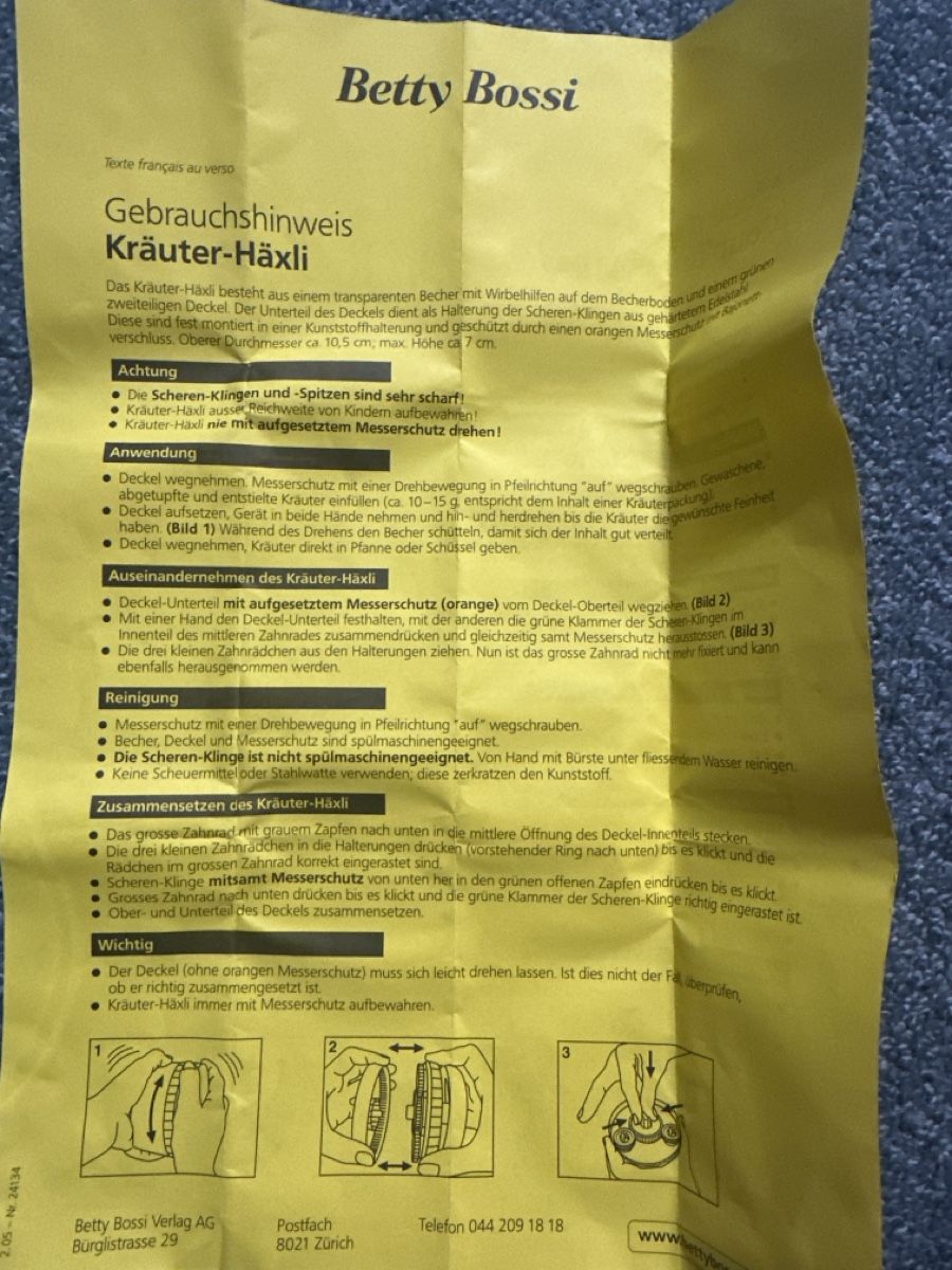 Küchengeräte: Trio Küchengeräte – Gebraucht aus Baltschieder von YmroBe 1