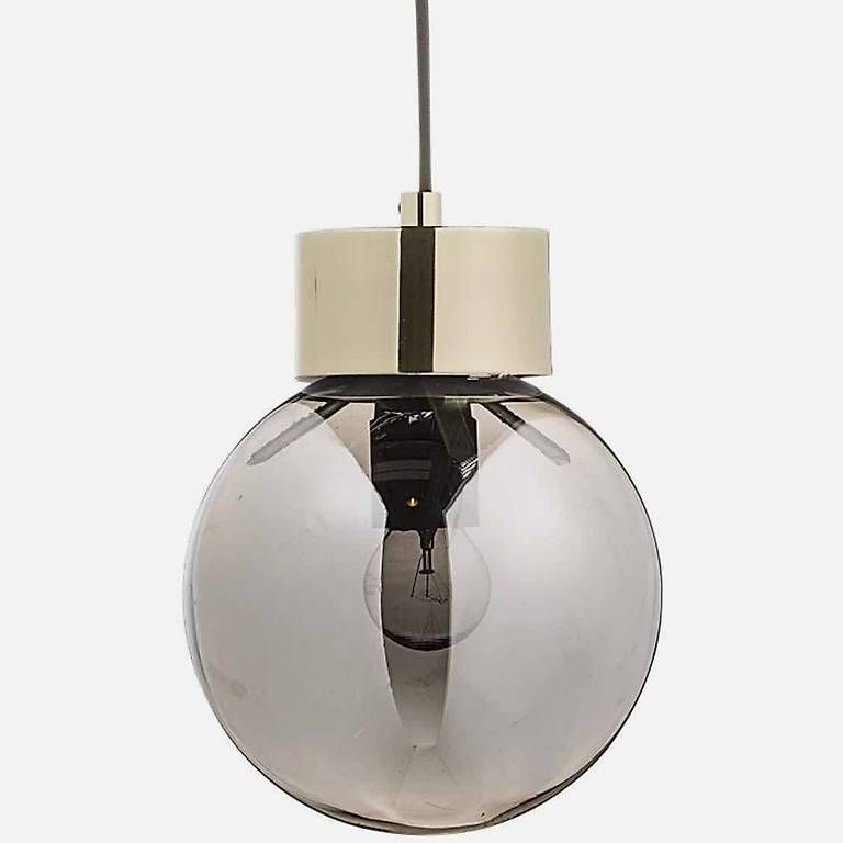 Bloomingville Lampadari & plafoniere: Bloomingville Pendelleuchte  Messing/Glas – Usato da Zürich venduto da Pisei90 1