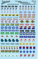 Decals (wasserlösliche Schiebebilder) Siebdruck 1/43
