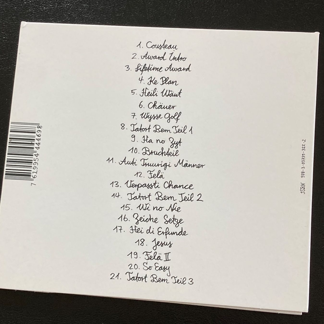 CD: Chlyklass - Wieso Immer Mir? – Nuovo (secondo la descrizione) da Bern venduto da Ntsamina 1
