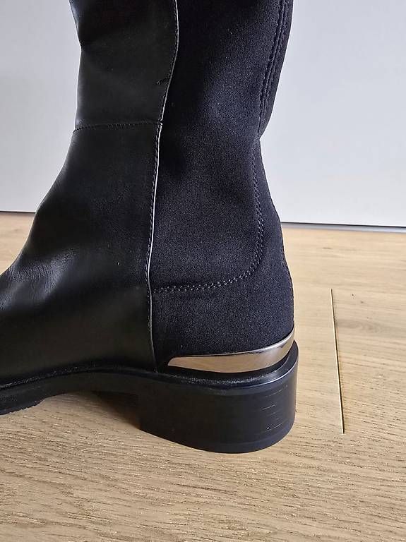 Stuart Weitzman Scarpe da donna: Stuart Weitzman 5050 BOLD LOGO BOOT Gr. 39 - neuwertig – Nuovo (secondo la descrizione) da Weinfelden venduto da Caro_rue 7