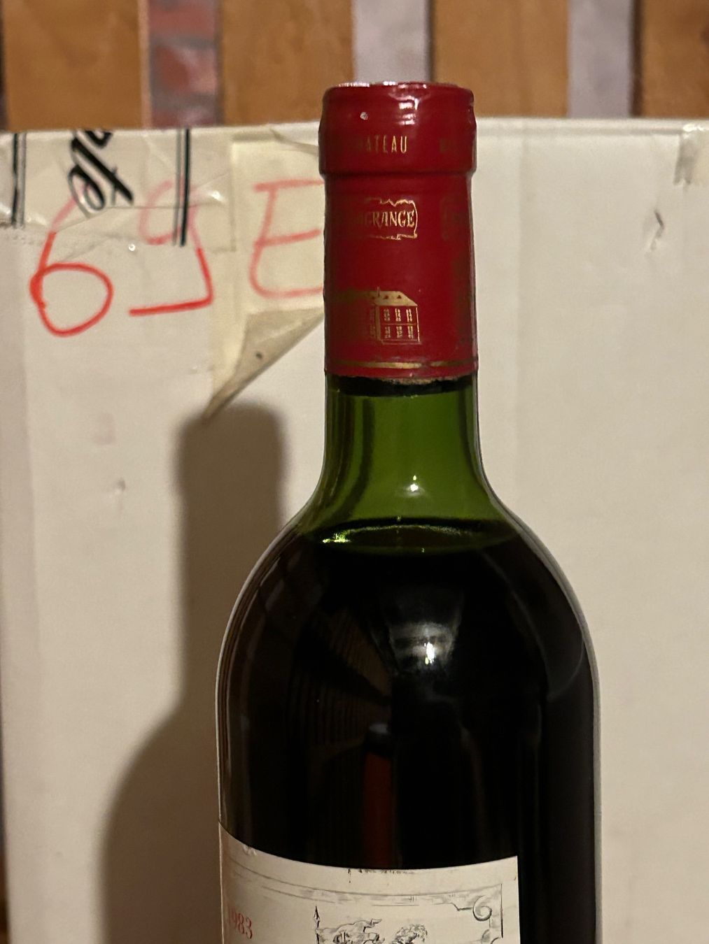 Vino: SUPERBE Château Lagrange 1983 Saint-Julien – Nuovo (secondo la descrizione) da Roche VD venduto da avediscipule 4