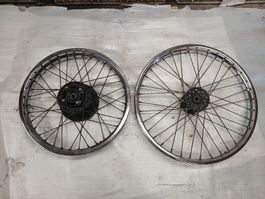 Yamaha DT 125 lc jantes, felgen