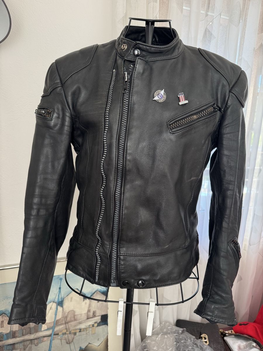 Vestes: Lederjacke Motorradjacke – D'occasion à Obfelden par cesarina10