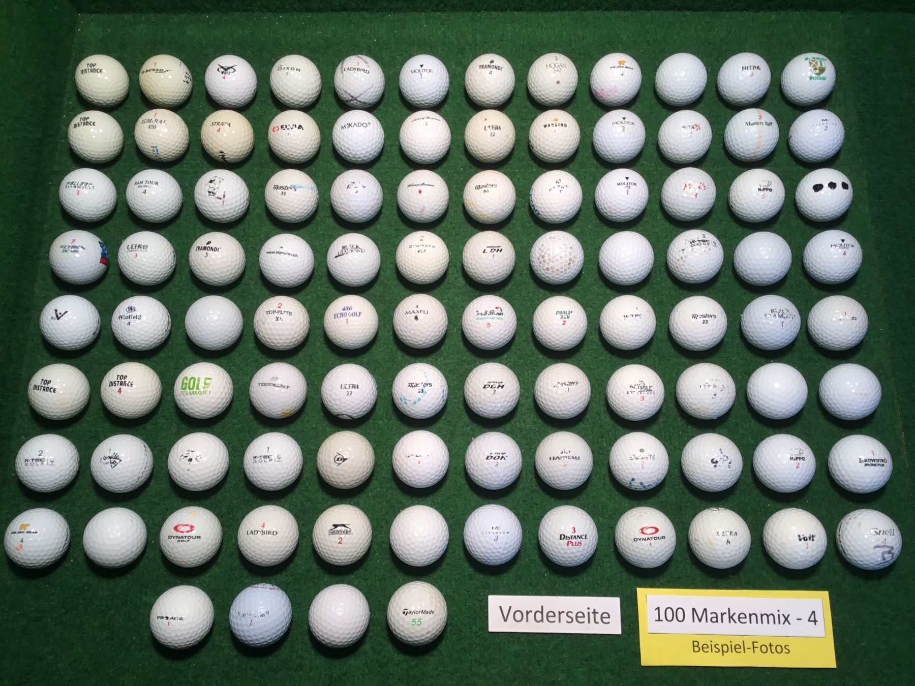 Palloni: 100 Golfbälle Markenmix (mässig) – Usato da Bergdietikon venduto da shimano4 4