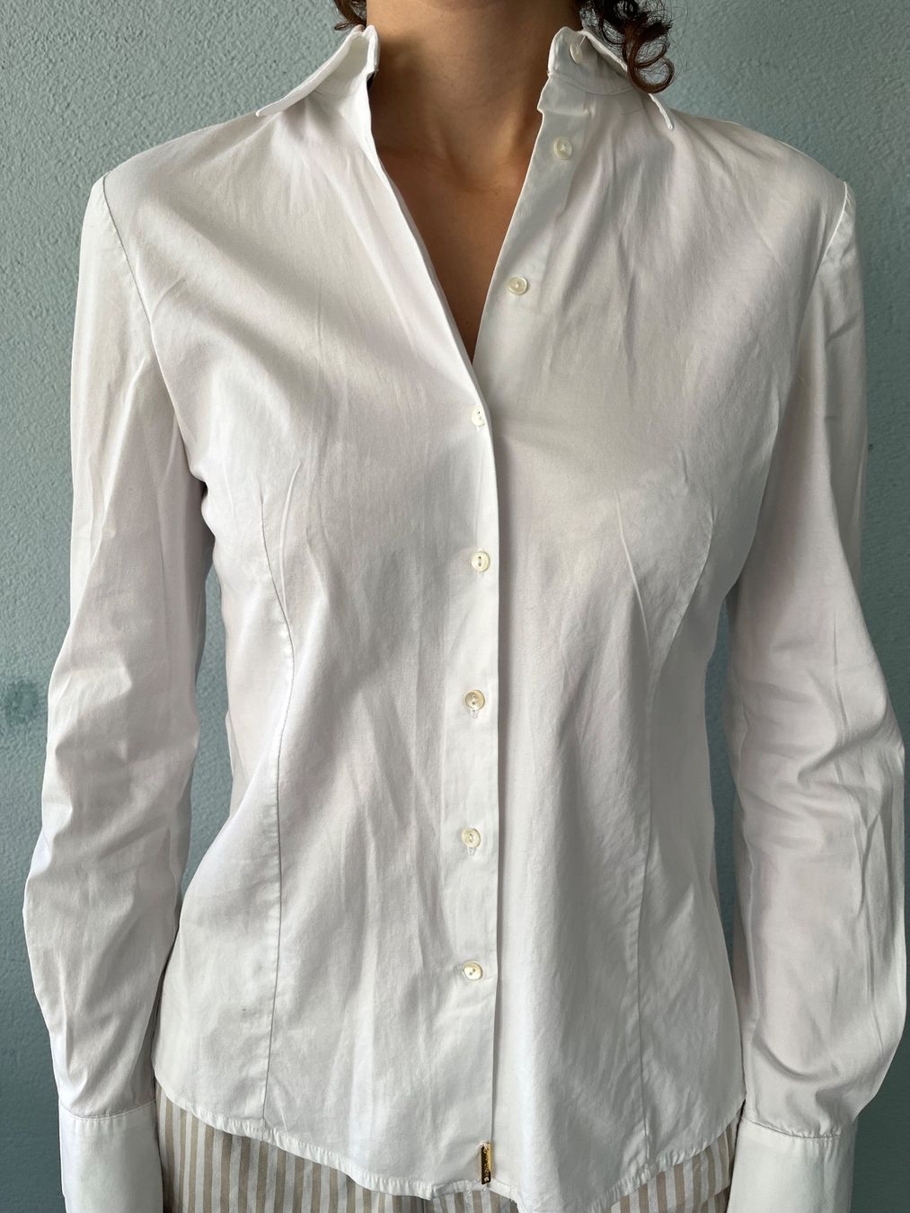 Mango Chemisiers: Damen Bluse weiss Grösse XS – D'occasion à Zürich par giu_j77x