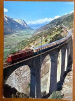 Steg - Lötschberg - Simplon Bahn - Luogelkinviadukt 1980