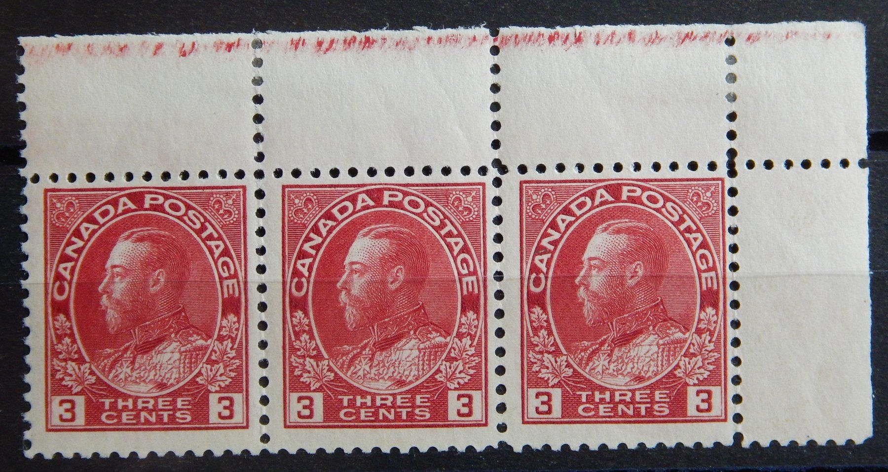 Tutti i francobolli: Kanada Kat. 107 ** 1922 Kat. 40 Euro – Usato da Zürich venduto da Muehlekauf