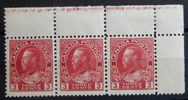 Kanada Kat. 107 ** 1922 Kat. 40 Euro
