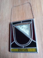 Glasbild Kantonswappen Zürich Wappenscheibe