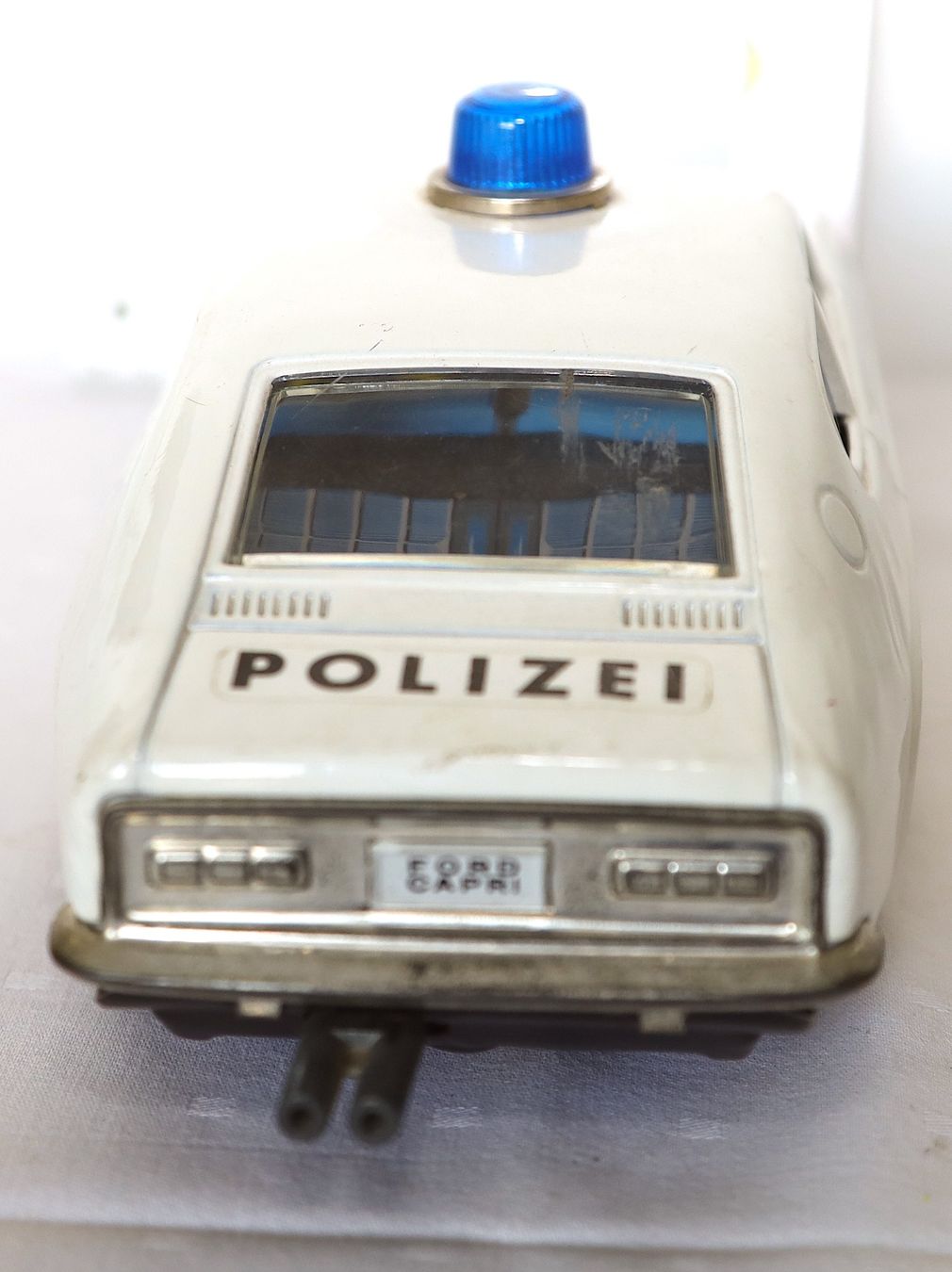 Ford Modellautos: Alter  BLECH POLIZEI FORD CAPRI GANZ METALL – Gebraucht aus Ipsach von Merlux 3