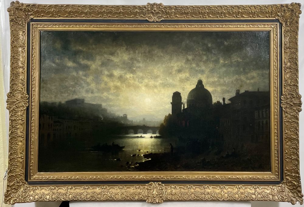 Johann Friedrich Hennings (18381899) grosses Gemälde Kaufen auf Ricardo