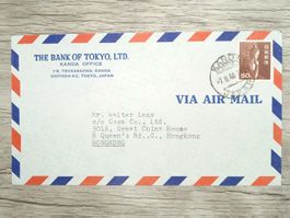 TR70 Enveloppe + Timbre Japon 1966