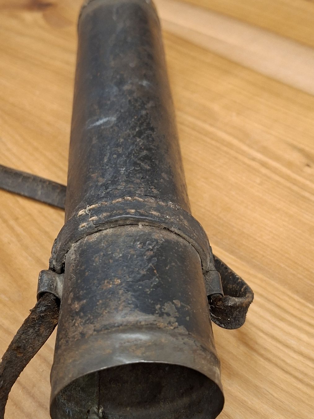 Schweizer Armee Barattoli: Antike Munitions--Blechbüchse um anfangs 1800 – Usato da Ganterschwil venduto da HeidiuPeter 7