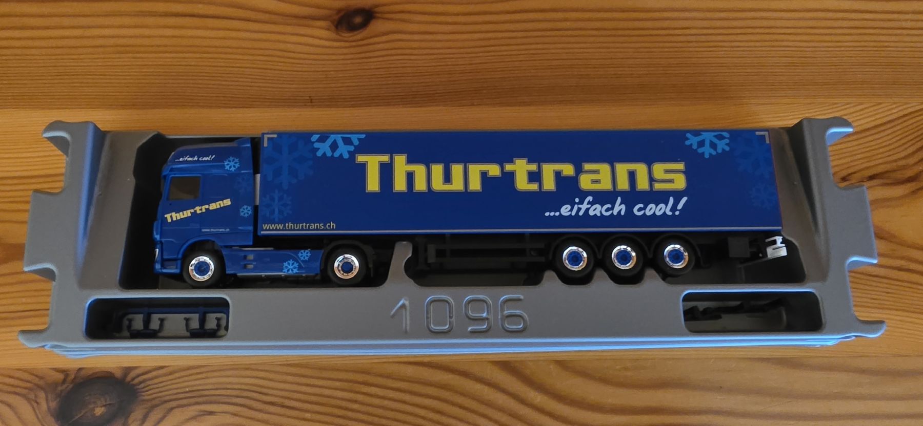 Herpa Modellini d'auto: Herpa Thurtans Lastwagen Modell 1:87 – Nuovo e nell'imballaggio originale da Bettlach venduto da United83 3