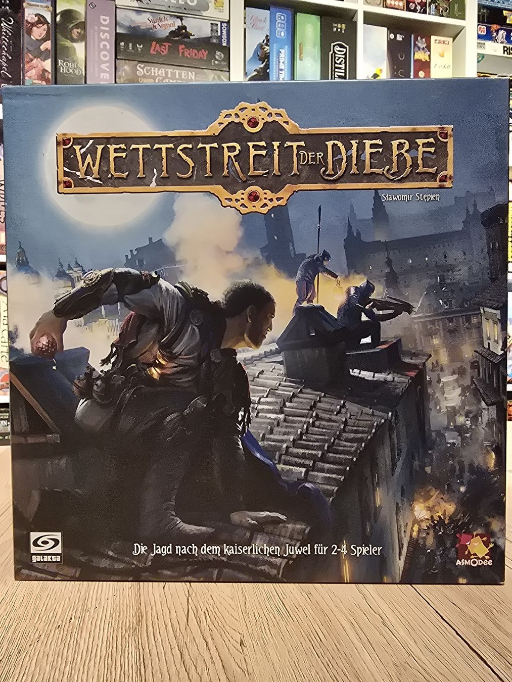 Jeux: Brettspiel Wettstreit der Diebe – D'occasion à Utzenstorf par Ram-Kin