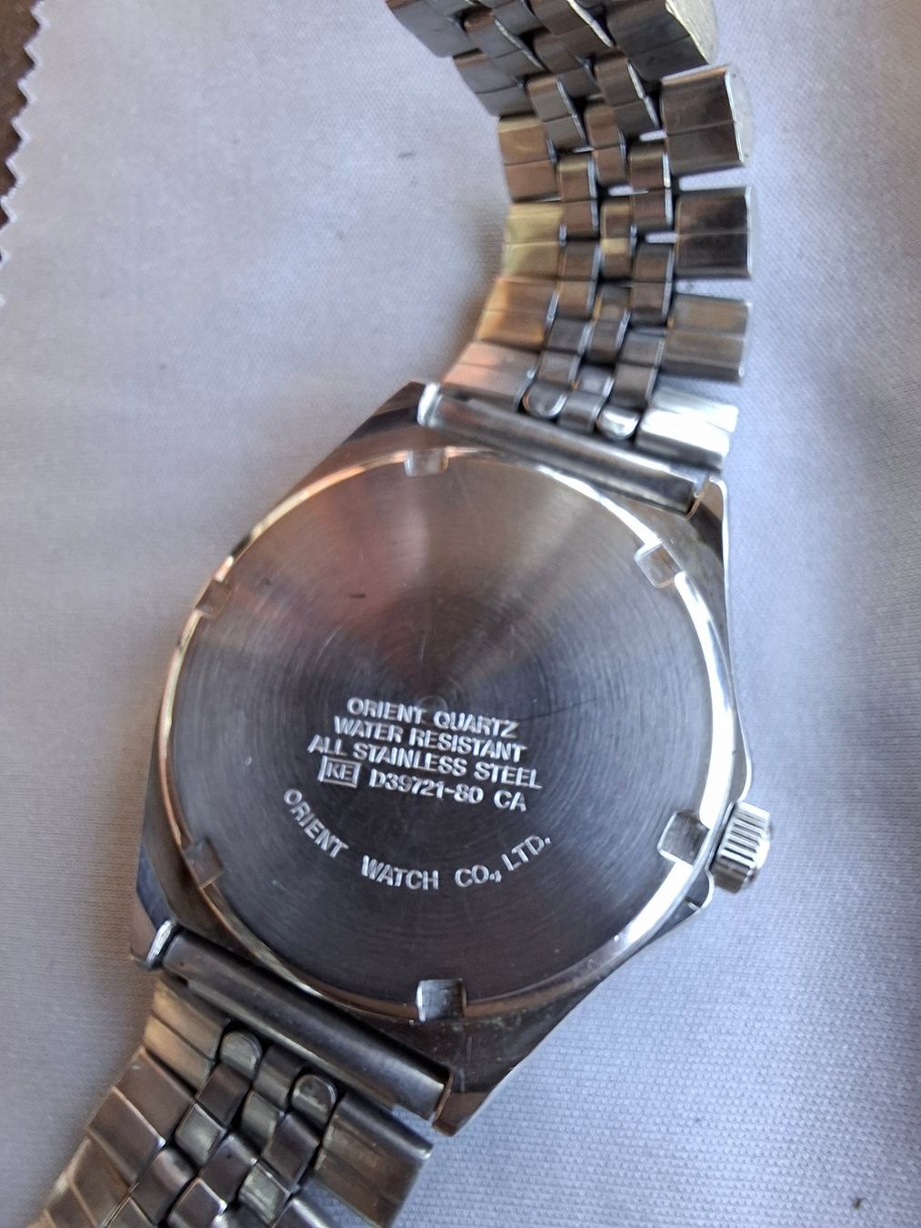 Orient Uhren: Orient Quarzuhr 100m Metallband – Gebraucht aus Effretikon von RossTheBoss 6