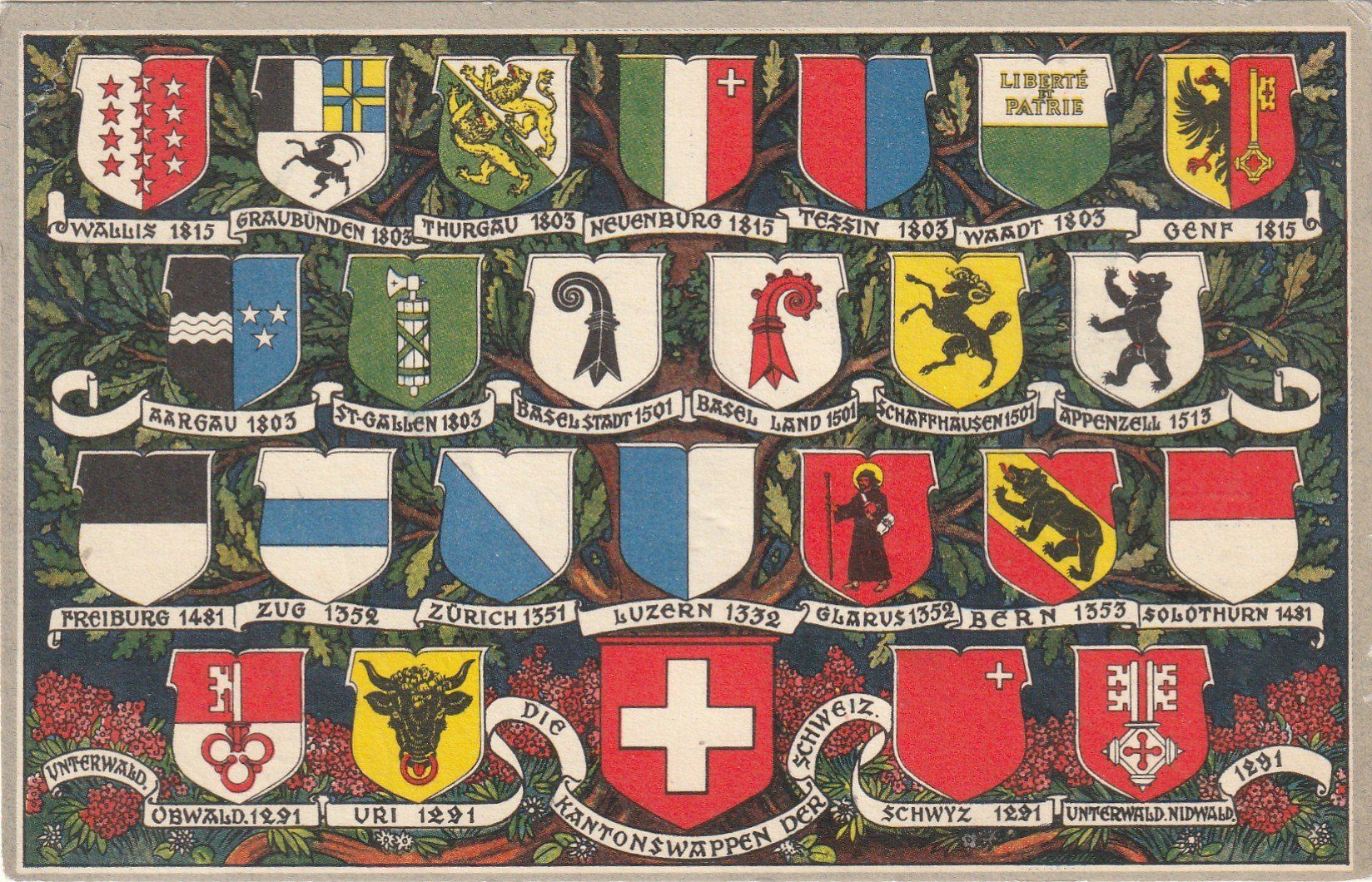 Cartoline postali: Schweizer Wappen – Usato da Lumbrein venduto da made02