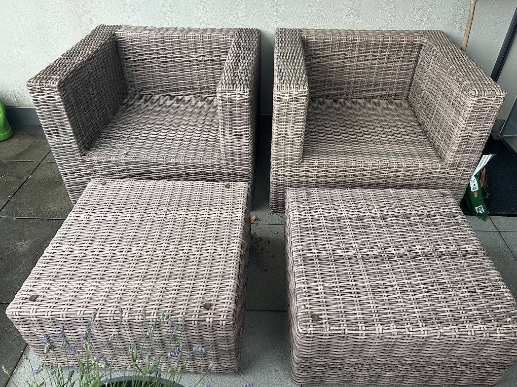 Divani: Rattanlounge – Usato da Stans venduto da Shorteri
