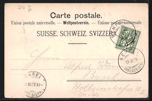 Cartes postales: Litho Gempenfluh, Panorama mit Aussichts – D'occasion à Berlin par bartko-reher 1
