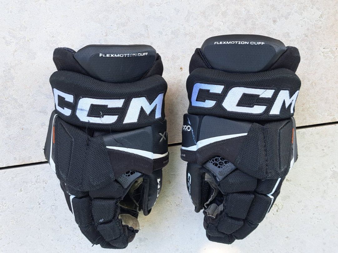 Handschuhe & Handstulpen: CCM Eishockey Handschuhe XF PRO – Gebraucht aus Mammern von koebue