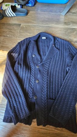 Armani Collezioni Strick Cardigan für Herren, Gr. 50