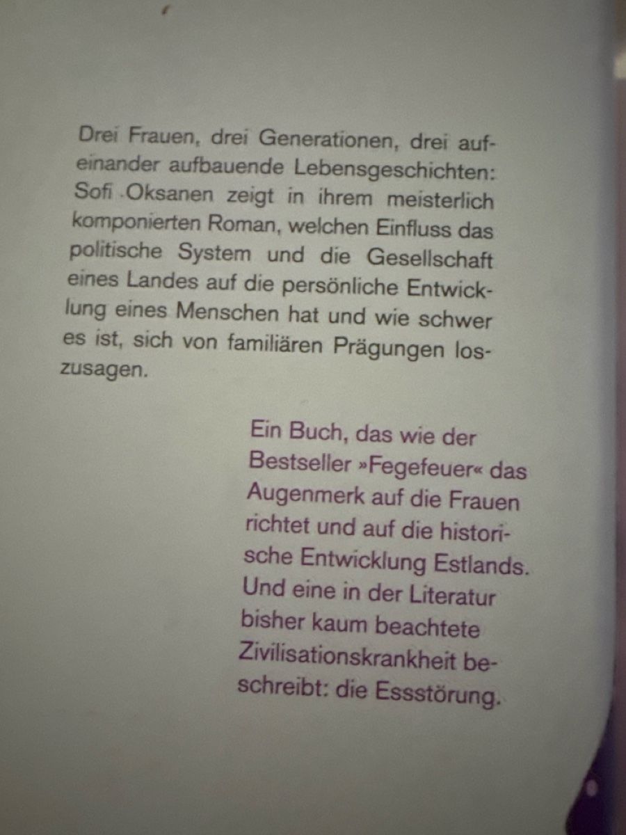 Libri: Sofi Oksanen Stalins Kühe – Nuovo (secondo la descrizione) da Zuerich venduto da Koralle8 1