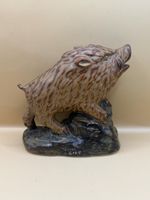 Yakushigama Japanese Ceramic Boar Zodiac Figurine