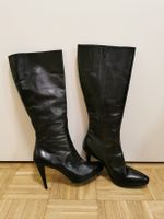 Roberto Santi Stiefel Leder schwarz Grösse 41 gebraucht, Top