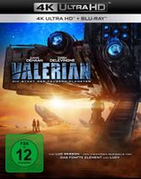 Blu-ray Valerian–Die Stadt der tausend Planeten 4K + Blu-ray