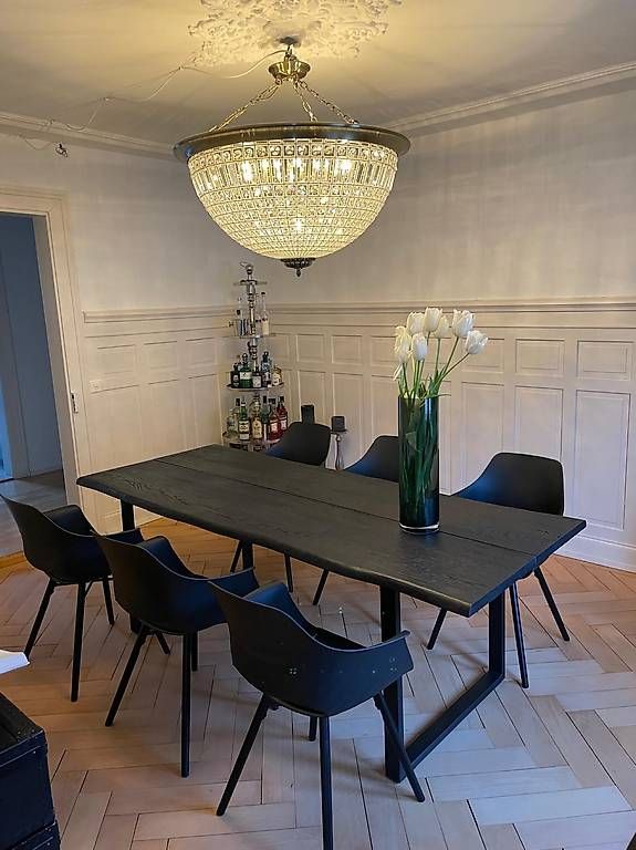 Stühle: 8x Designer Stühle schwarz – Gebraucht aus Erlenbach ZH von TabsyB