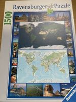 Ravensburger Puzzle 1500 Teile Weltkarte