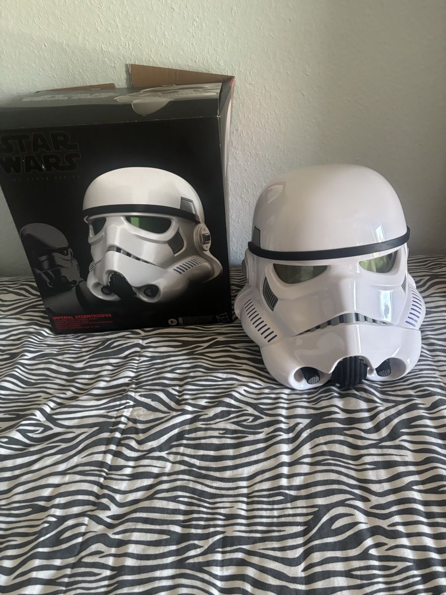 Maschere: Casque électronique Star Wars imperial stormtroper   – Nuovo e nell'imballaggio originale da Genève venduto da ste_k6dj