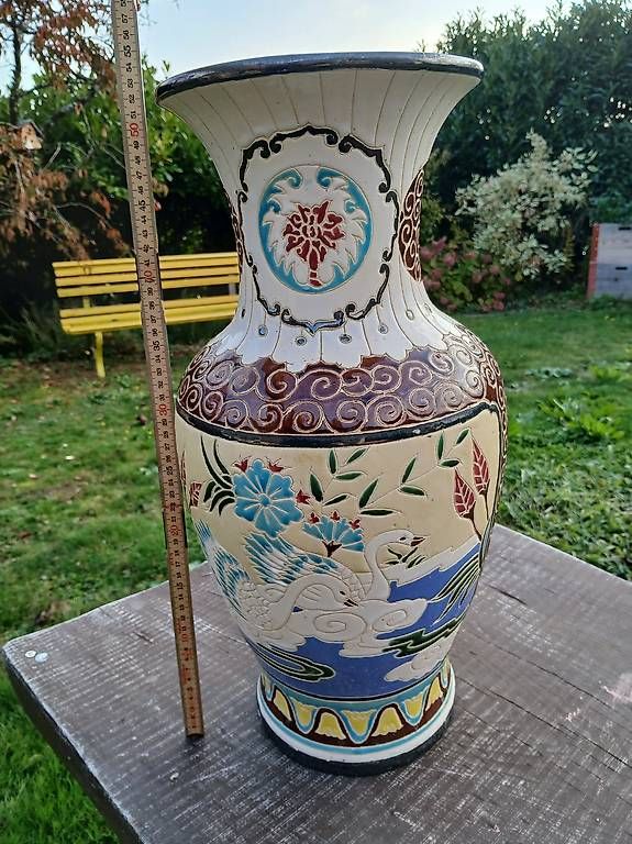 Vasi & Recipienti: Vase gross 53cm hoch – Usato da Langendorf venduto da bine9 3