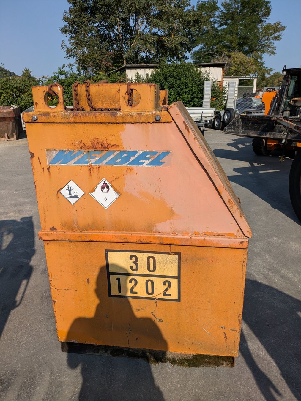 Sonstiges Fahrzeugzubehör: Baustellentank Duko 600 Liter – Gebraucht aus Flamatt von WeibelAG 3