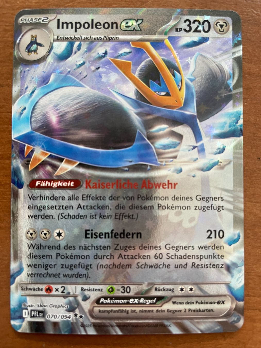 Pokémon Carte collezionabili: Pokemon Impoleon eX (Versand gratis) – Nuovo (secondo la descrizione) da Chur venduto da Angerson
