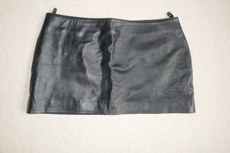 SeXy Echt- Leather Mini Rock Gr. 44/ 46