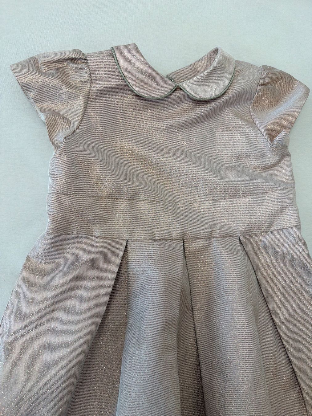Kleider & Röcke: Bonpoint Kleid altrosa Glitzer 92 – Gebraucht aus Roggwil TG von est_r5x7 1