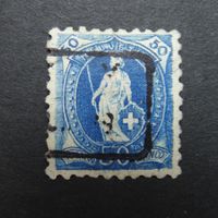 1889 Nr. 70Bb gestempelt SBK Fr. 575.-