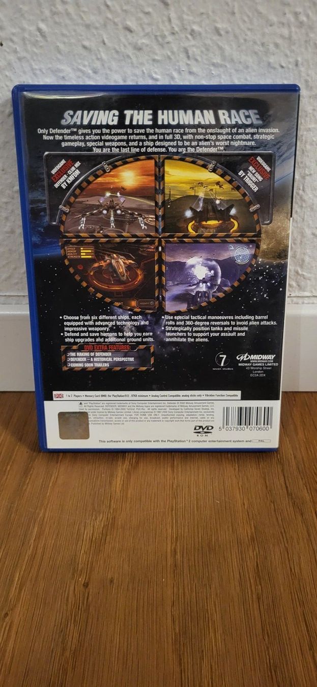 Sony Giochi: PS2 - Defender For All Mankind – Usato da Münsingen venduto da Heroism2010 1