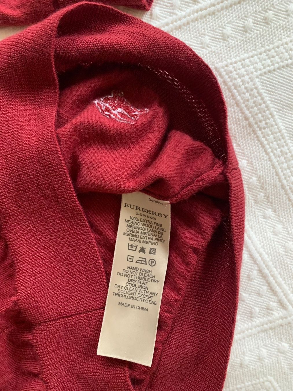 Lana: Pullover aus Merinowolle von Burberry – Usato da Zürich venduto da p_q7q_nichtraucher 3