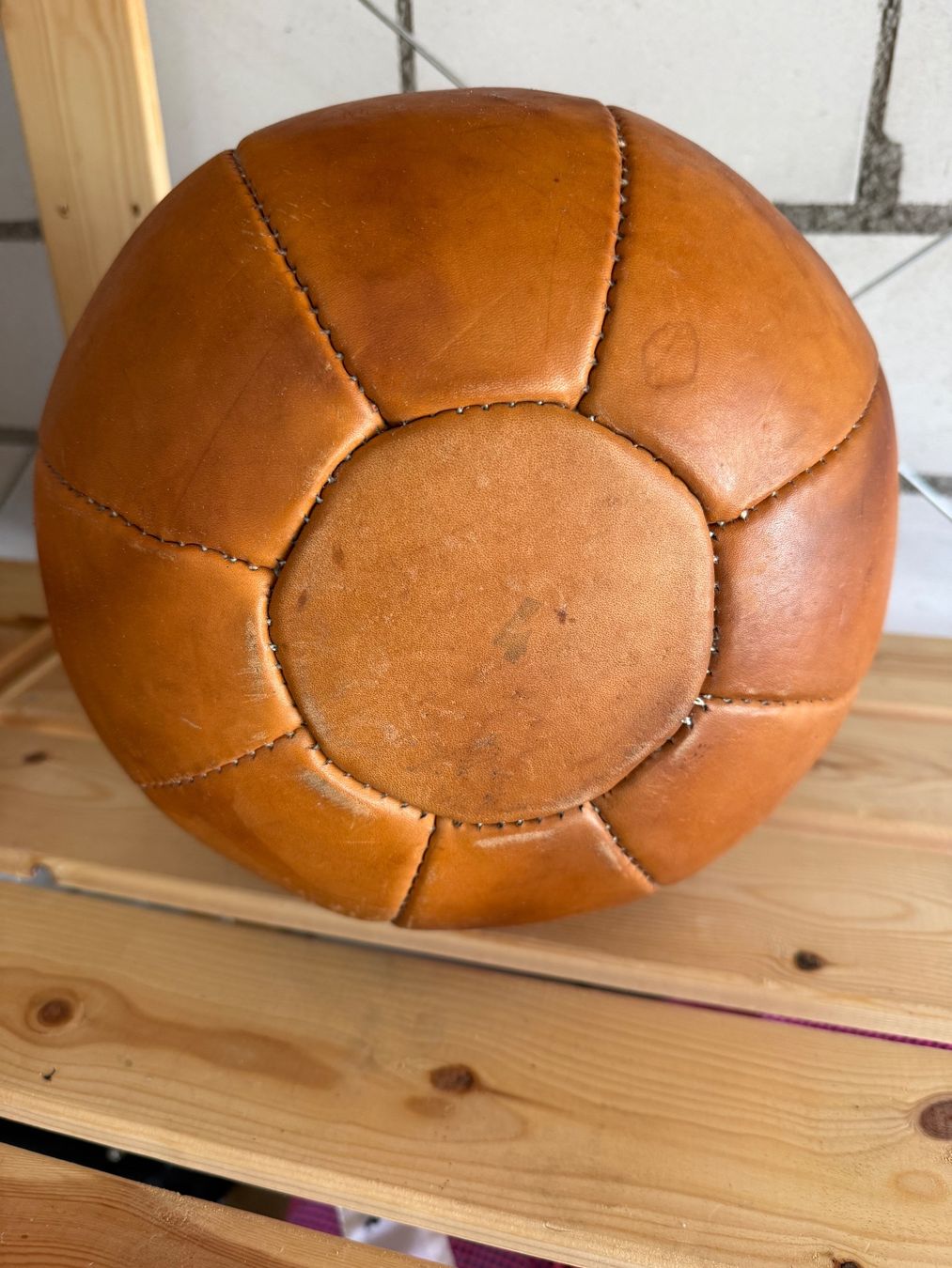 Palloni: Medizinbälle Leder; 2, 3, 4Kg – Usato da Oberriet SG venduto da Ironkandel 2
