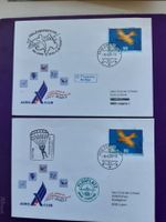 2 Briefe "100 Jahre Aero-Club Schweiz", Sonderstempel 1901