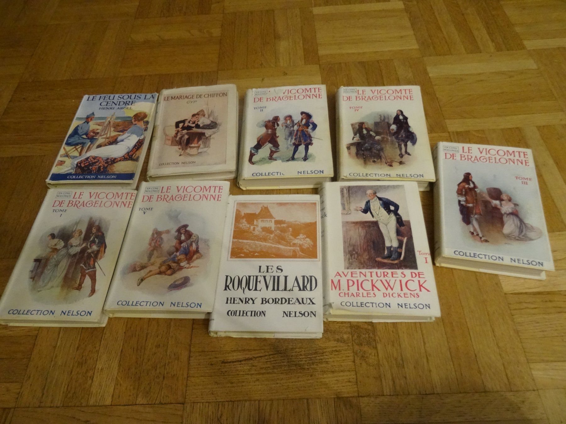 Bücher: Lot 9 livres , édition Nelson, – Gebraucht aus Olten von pechsisa1